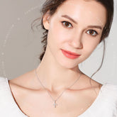 The Faith Moissanite Necklace